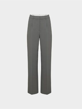 Aritzia The Effortless Pant - Crepette in Coal Grey